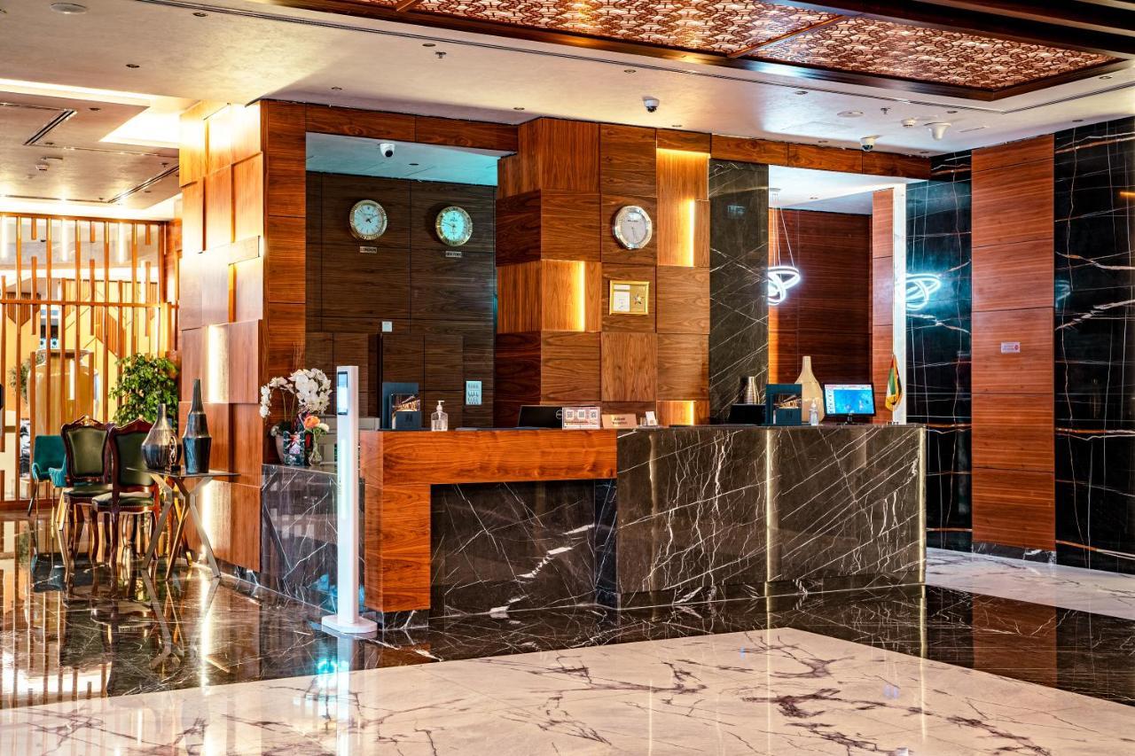 Luxe Grand Hotel Apartments Sharjah Exterior foto The lobby of the hotel