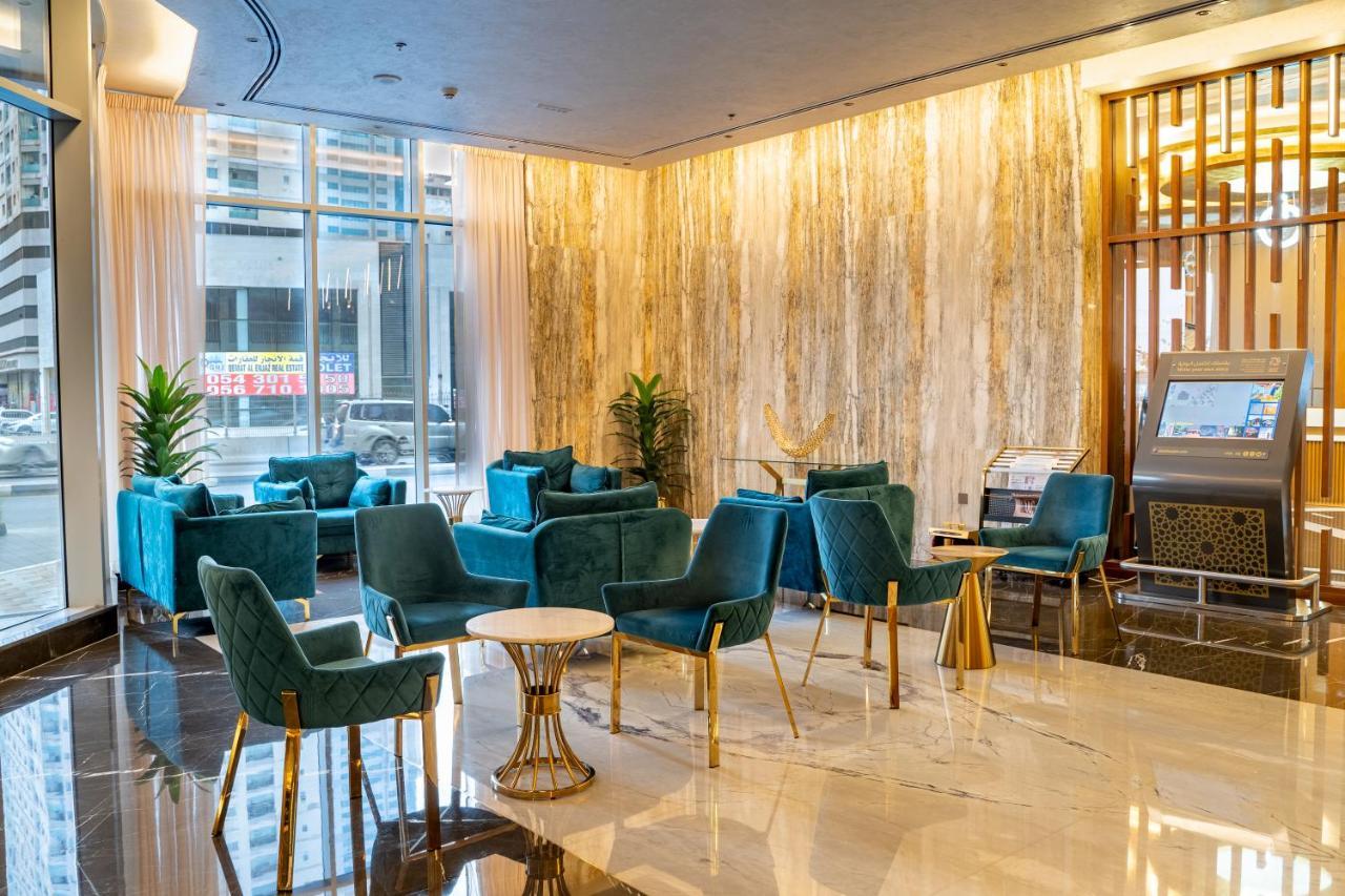 Luxe Grand Hotel Apartments Sharjah Exterior foto Lobby
