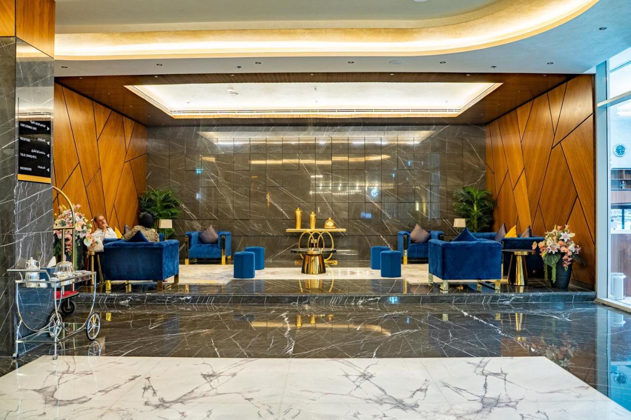 Luxe Grand Hotel Apartments Sharjah Exterior foto Lobby
